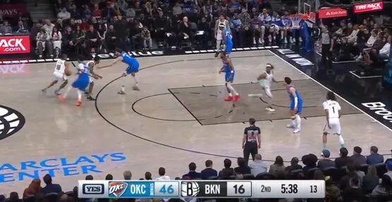 布鲁克林篮翔半场仅得24分创队史最低纪录