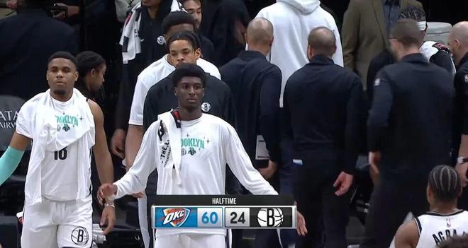 布鲁克林篮翔半场仅得24分创队史最低纪录