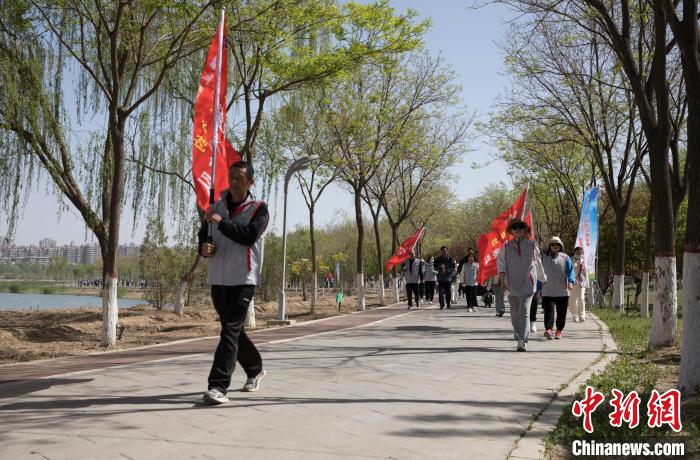 第九届“万步有约”健走激励大赛宁夏赛区正式