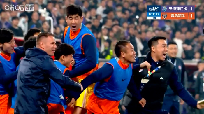 天津津门虎末时乌龙球送分 队史首败致主帅压力